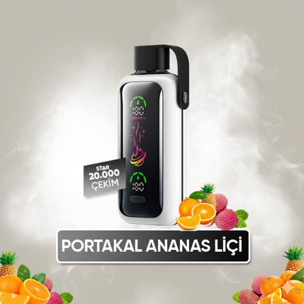 Orange Pineapple Lychee - Star 20000 PUFF