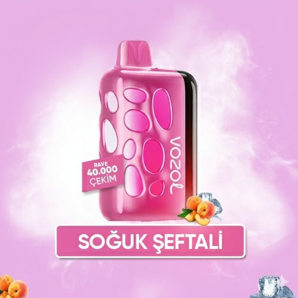 Peach Ice - Rave 40000 PUFF