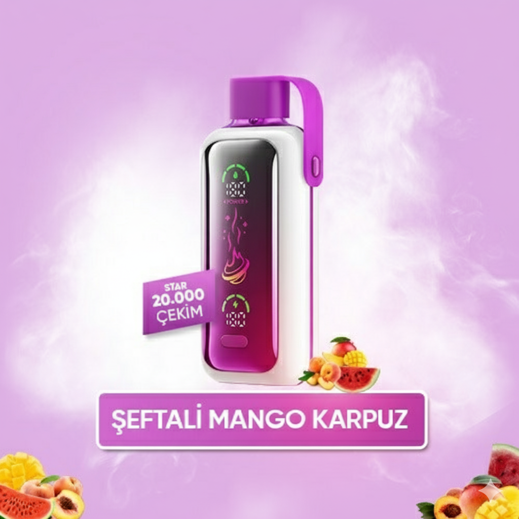 Peach Mango Watermelon - Star 20000 PUFF