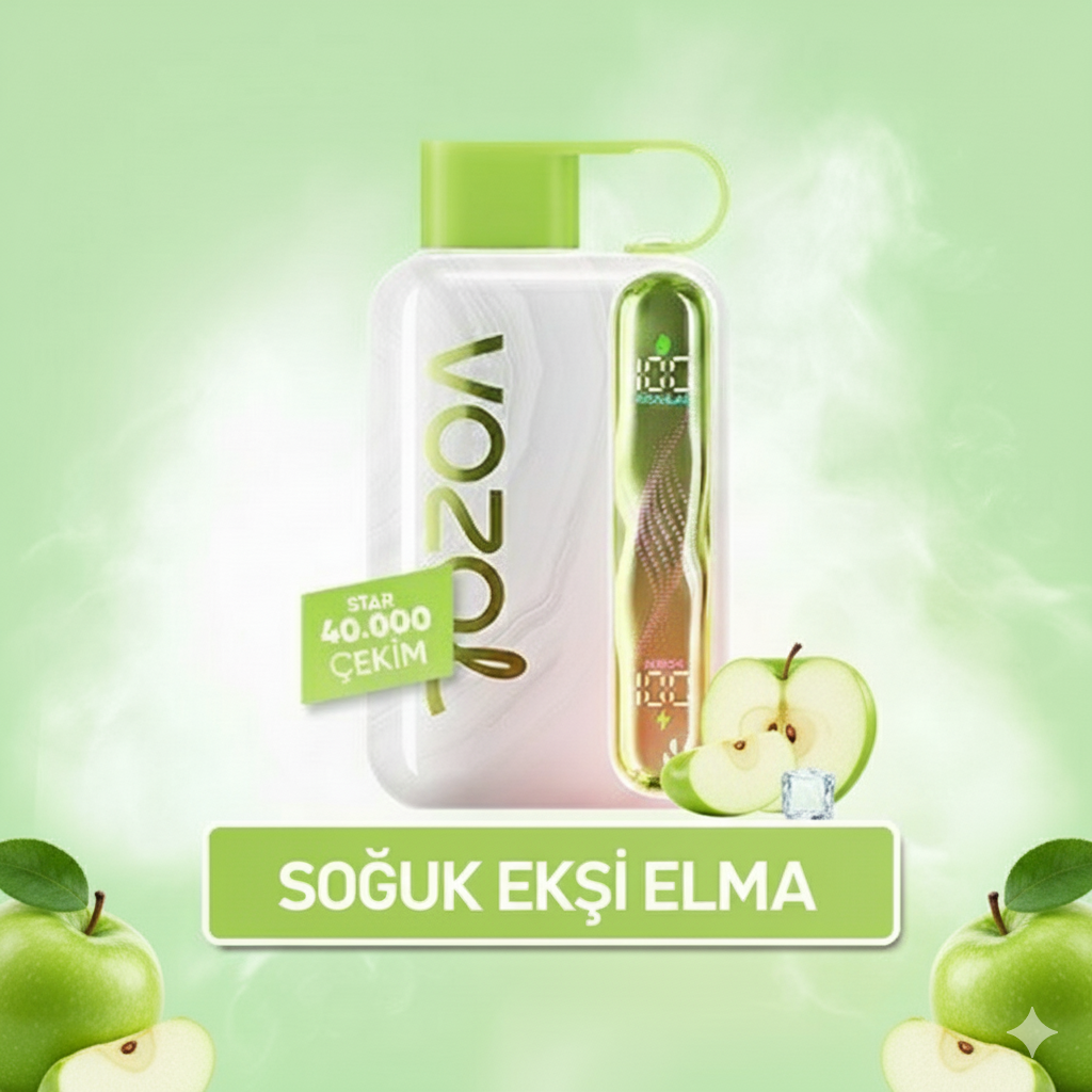 Sour Apple Ice - Star 40000 PUFF