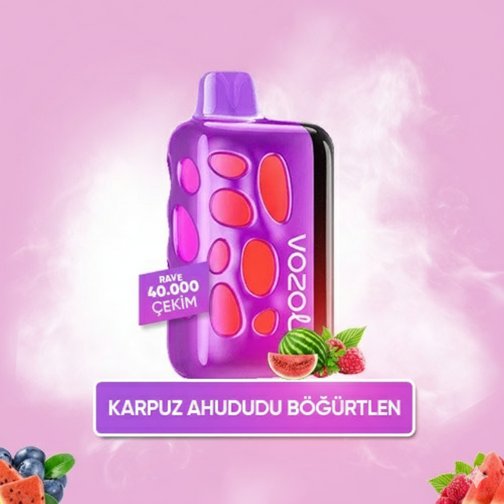 Watermelon Razz Rancher - Rave 40000 PUFF