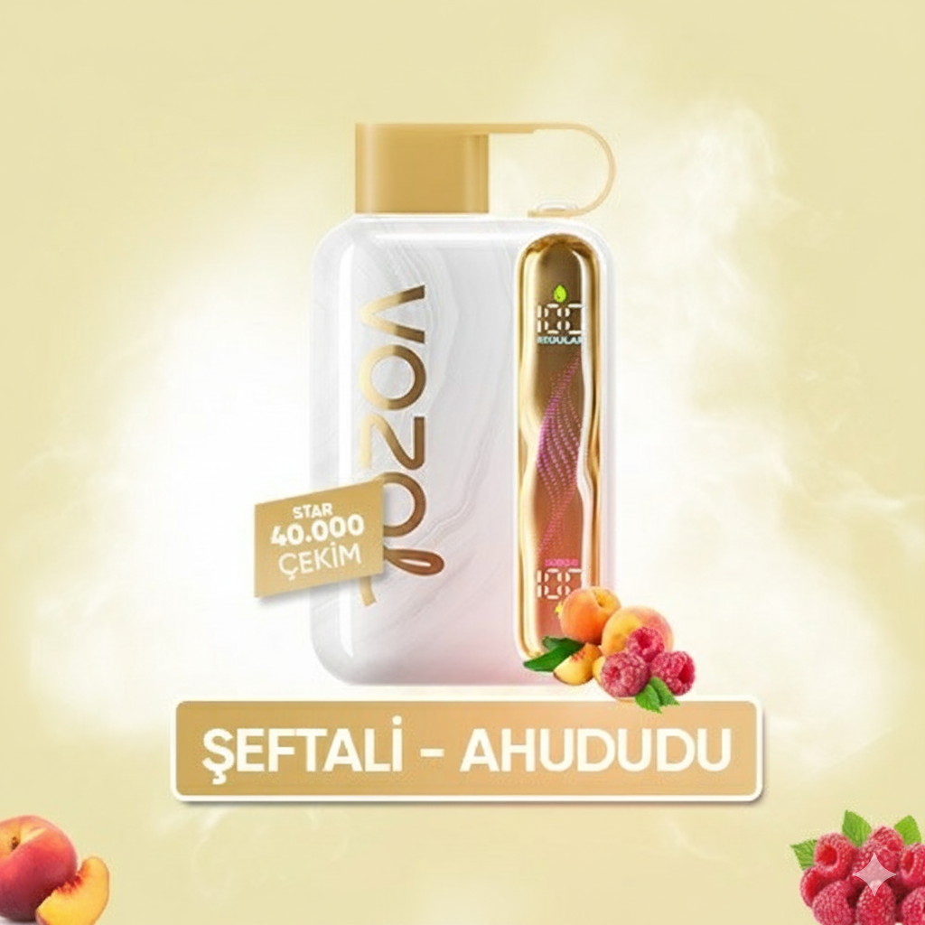White Peach Raspberry - Star 40000 PUFF