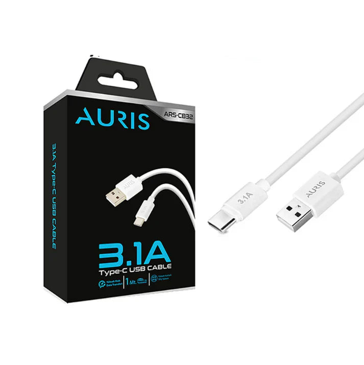 Auris 3.1 A Usb To Type-C Şarj Kablosu - Vozol 40000