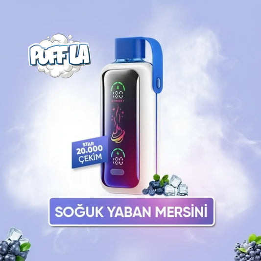 Blue Razz Ice Star 20000 PUFF puf vozol