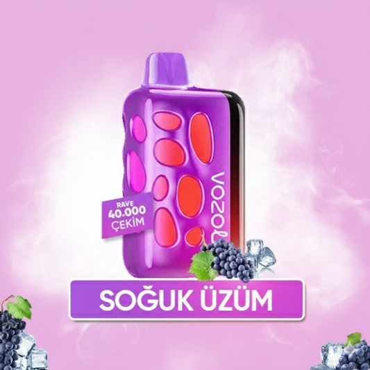 Grape Ice - Rave 40000 PUFF