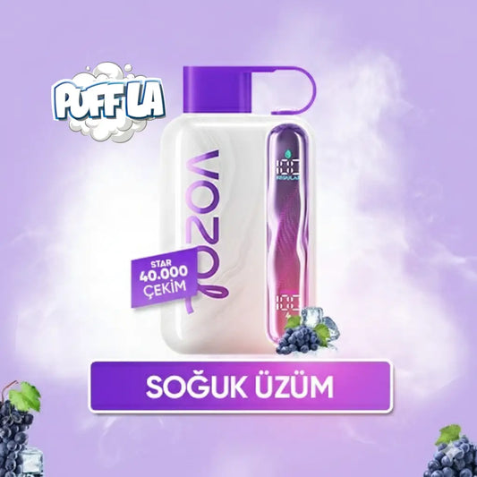 Grape Ice Star 40000 PUFF puf vozol