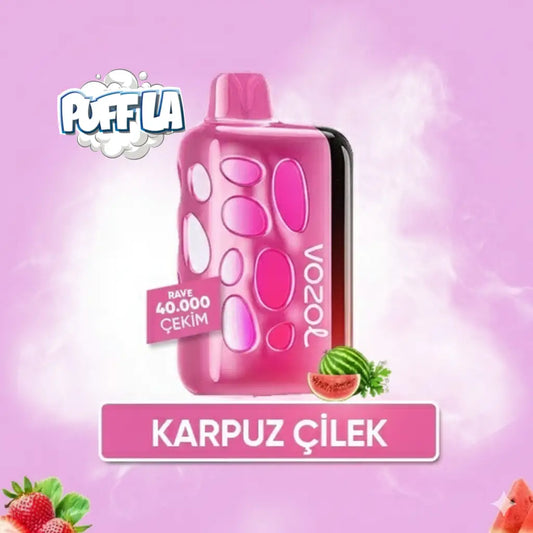 Strawberry Watermelon Rave 40000 PUFF puf vozol