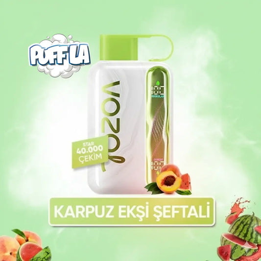 Watermelon Sour Peach Star 40000 PUFF puf vozol